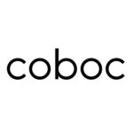 Logo Ein einfaches schwarzes Textlogo, das das Wort "coboc" in einer modernen, serifenlosen Schriftart präsentiert.